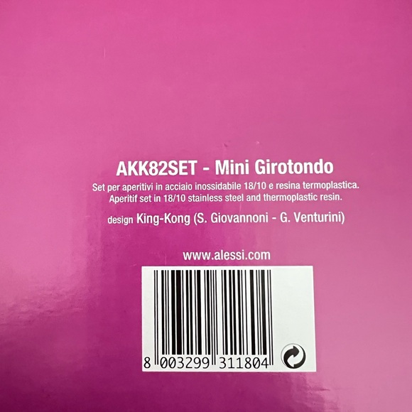 NWT Alessi MINI GIROTONDO Tray & Bowl set - Picture 11 of 11